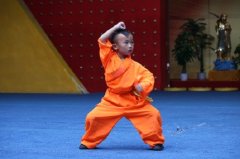 孩子到河南少林武校学习武术就要从小培养