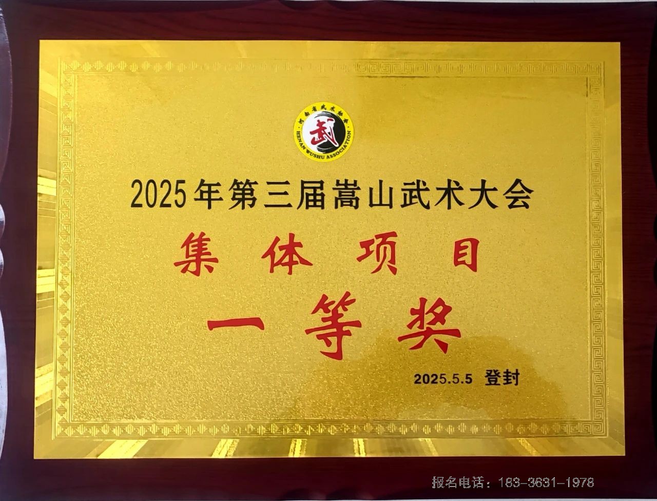 少林小龙武校在2025第三届嵩山武术大会上荣获138金58银19铜