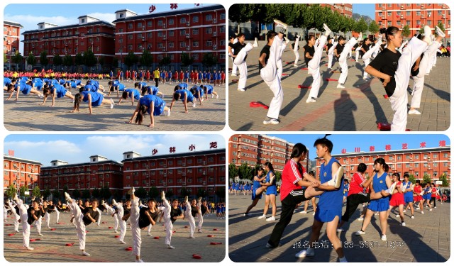 少林小龙武校武教全托部阶段性教学工作展示考核圆满举行