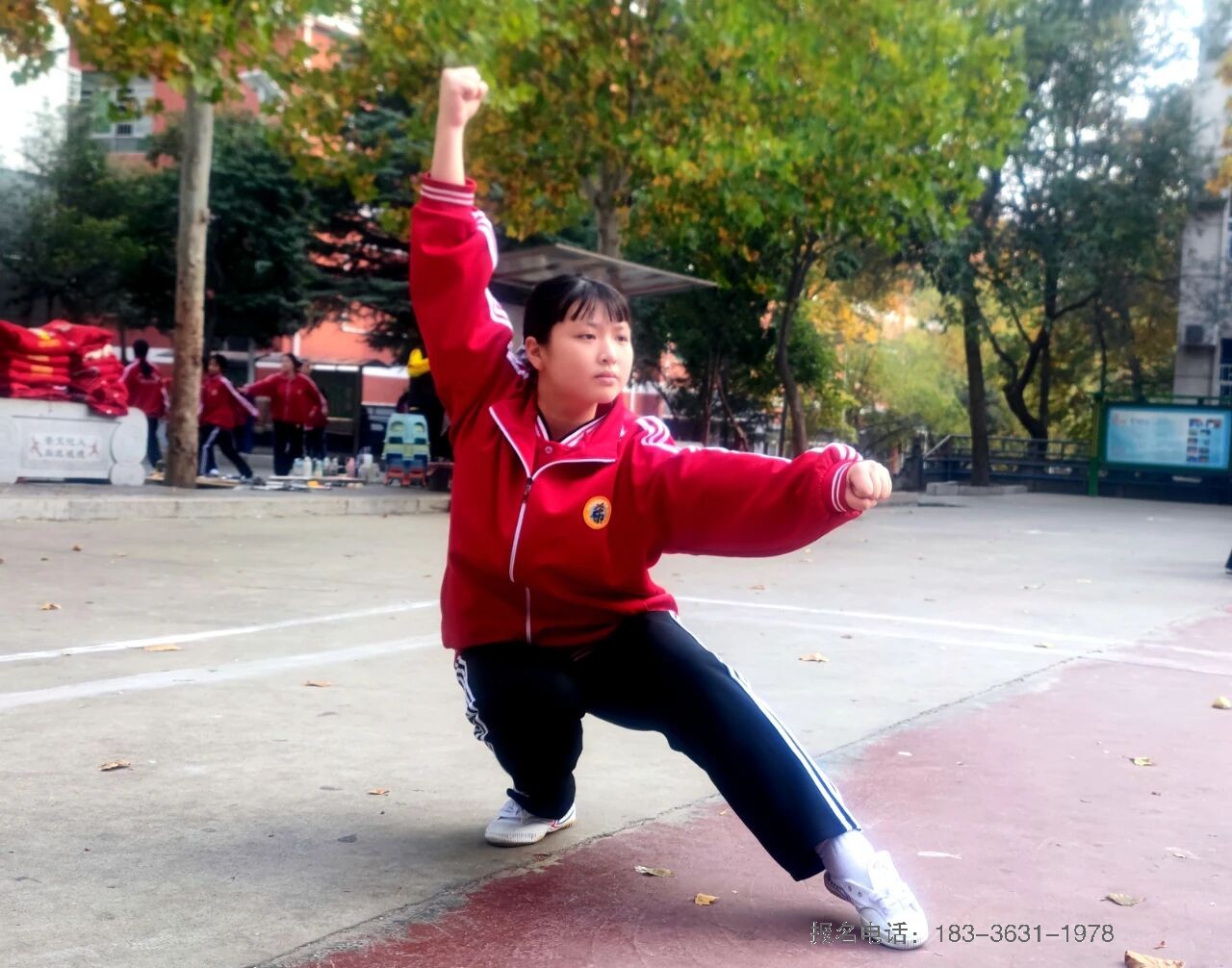 少林小龙武校武教全托女生部：巾帼展英姿 备战正当时