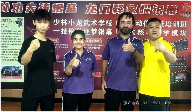 河南少林小龙武校厄瓜多尔母子研学太极 以武为桥联通中外文化