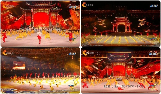 嵩山少林小龙武校学子精彩亮相河北省第十七届运动会开幕式