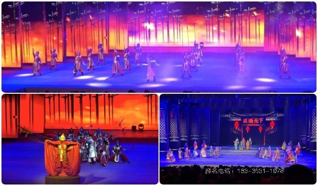 少林小龙武校学员驻演山西司徒小镇