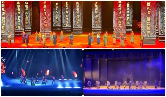 少林小龙武校学员驻演山西司徒小镇